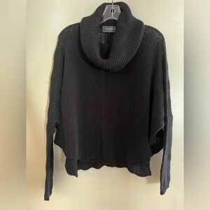 Wooden Ships Poncho Cowl Neck Sweater S/M